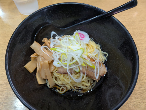 「しょうゆ油そば」@味の天徳 柿生店の写真