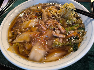 「肉そば(950)」@中華 末広の写真