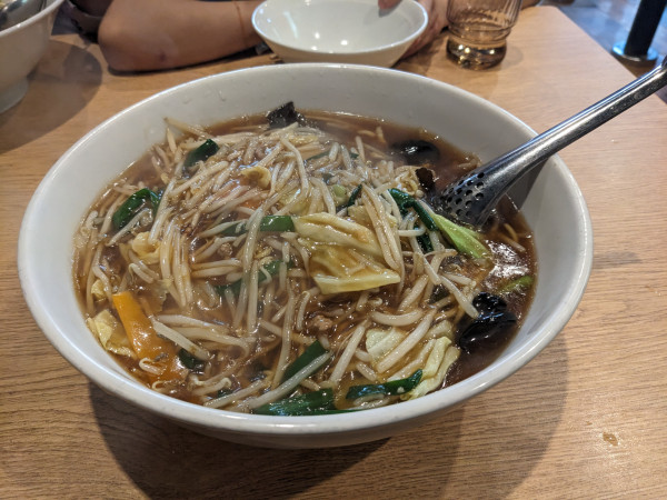 「サンマーメン（大盛り）」@麺処 池田の写真