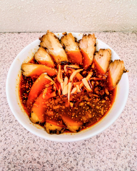 「チャーシューメン1,000円＋中辛100円」@ラーメンカナメ 市原2号店の写真