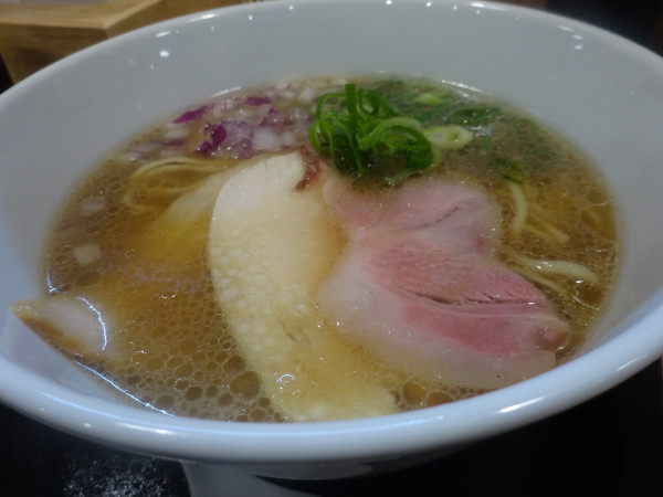 「貝出汁中華そば(醤油) 980円」@貝麺 ふか川の写真