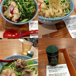 『ツキノワグマの中華そば100 醤油(￥6000)』