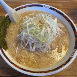 塩ネギラーメン　大盛