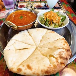 Ｂセット＋チーズナンに変更