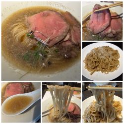 煮干蕎麦と牡蠣パルミジャーノの和え蕎麦1800円