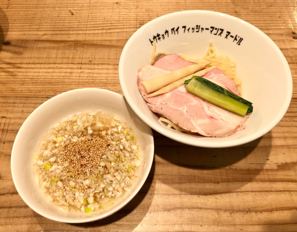 「潮つけ麺　1200円」@Tokyo Bay Fisherman's noodleの写真
