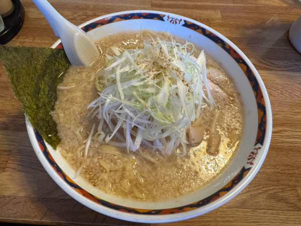 「塩ネギラーメン　大盛」@らーめん大将の写真
