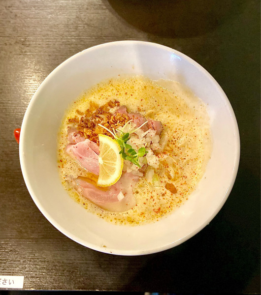 「トムヤム白湯」@らーめん コットンポットの写真