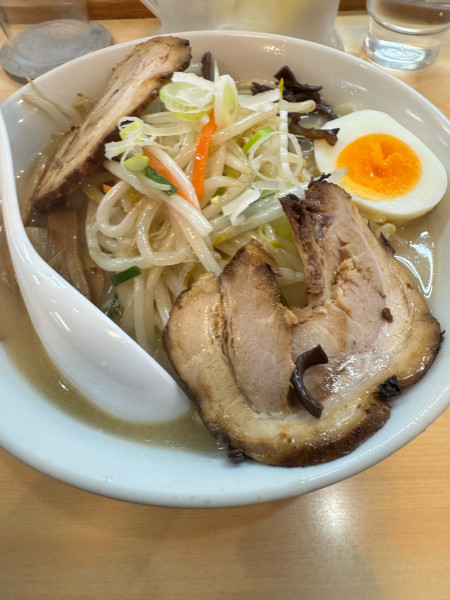 「長州野菜ラーメン940円」@長州ラーメン 万龍軒 新町店の写真