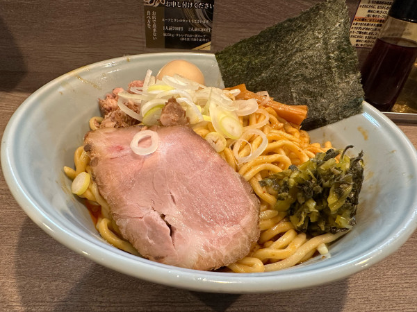 「坦々まぜそば」@兎に角 松戸店の写真