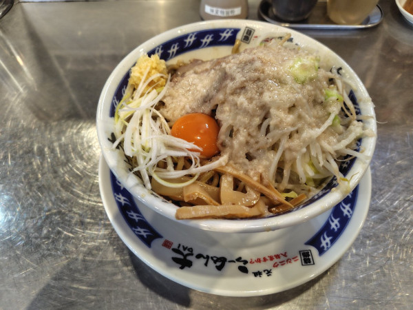 「油そば」@ラーメン大 下高井戸店の写真