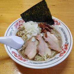 背脂煮干中華　和え玉　900+300円