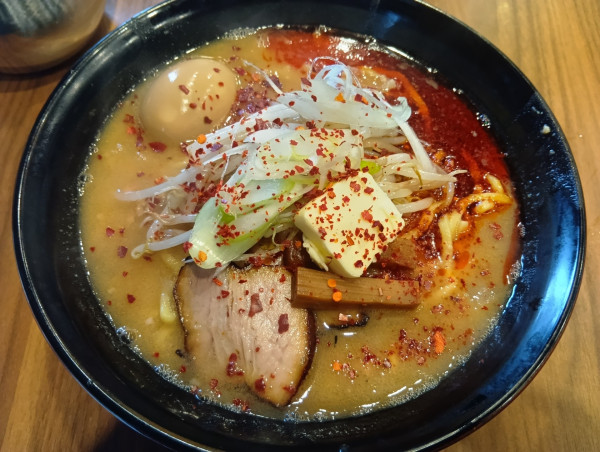 「辛味噌ラーメン大盛」@味噌らーめん屋 ちょりんの写真