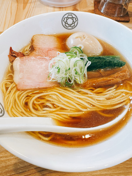「味玉中華そば」@TOKYO RAMEN かいかの写真