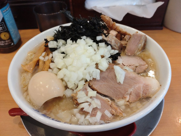 「特製ぎと家の中華そば大盛」@燕三条中華そば ぎと家 花崎店の写真