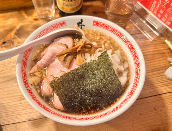「背脂醤油らぁめん」@井田商店の写真