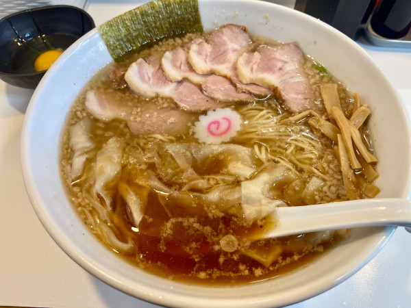 「チャーシューワンタン麺  TP背脂」@中華そば専門店 大勝軒の写真