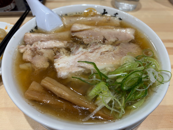 「チャーシューメン」@佐野ラーメン 大和 厄除け大師店の写真
