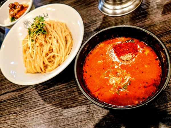 「辛つけ麺」@中華蕎麦 瑞山(ZUIZAN)の写真