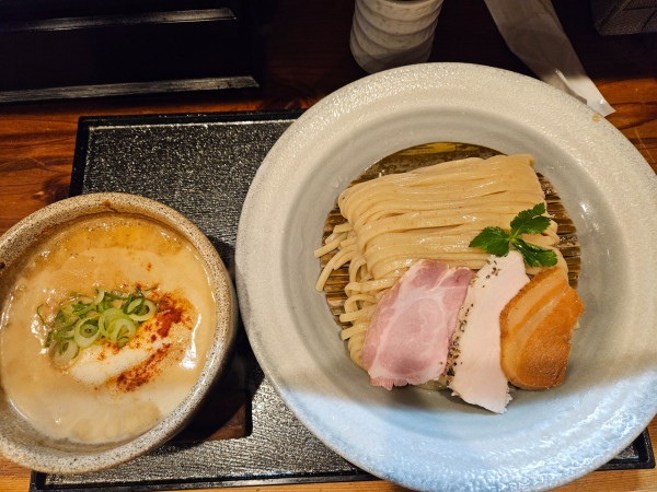 「伊勢海老つけ麺」@麺家 半蔵の写真