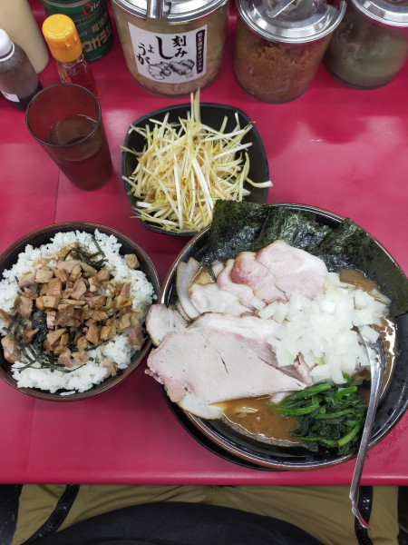 「ネギチャーシューメン5枚¥1,450」@家系ラーメン 王道家の写真