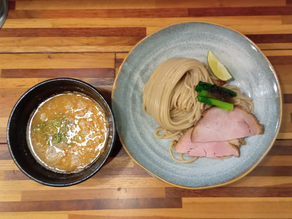 「つけめん蟹搾り」@鮮魚らーめん 五ノ神水産の写真