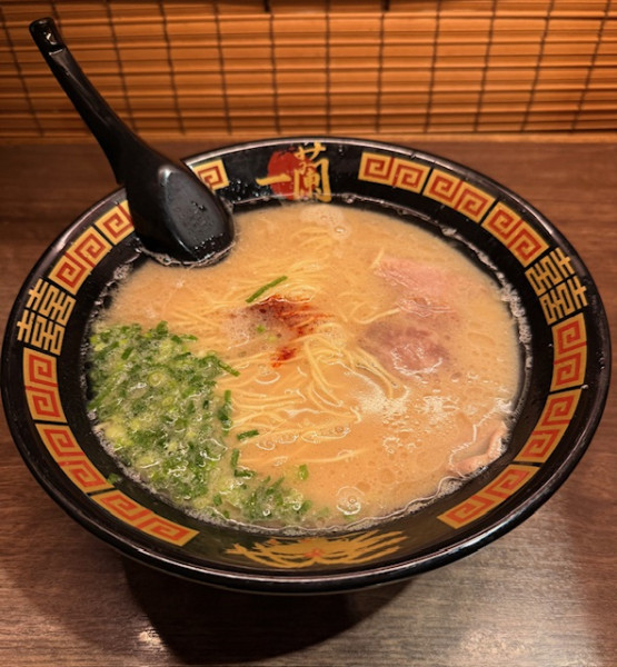 「天然豚骨（￥1080）」@一蘭 アトレ上野 山下口店の写真