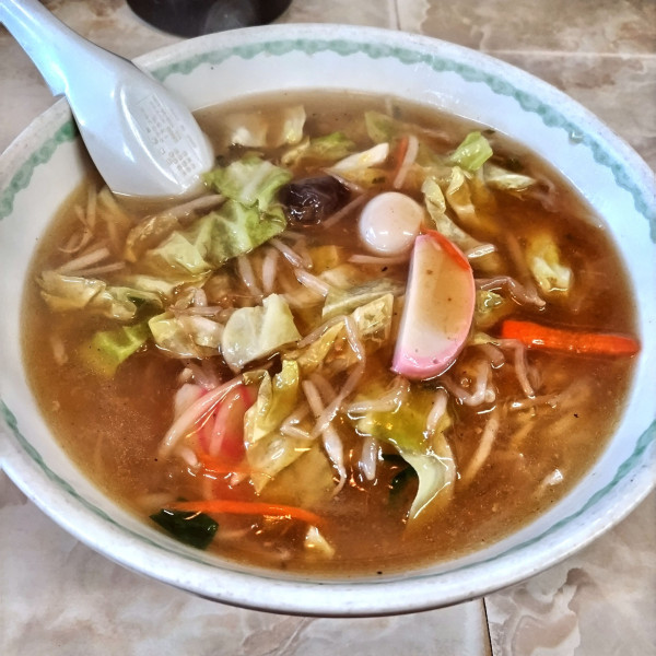 「サンマーメン（￥800）」@東山食堂の写真