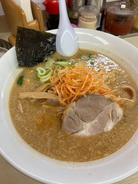 「豚骨味噌らーめん 辛ネギ入り」@ラーメン専科 めん吉の写真