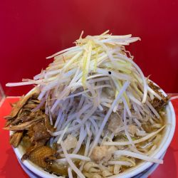 大ラーメン➕味ネギ➕ほぐし鶏