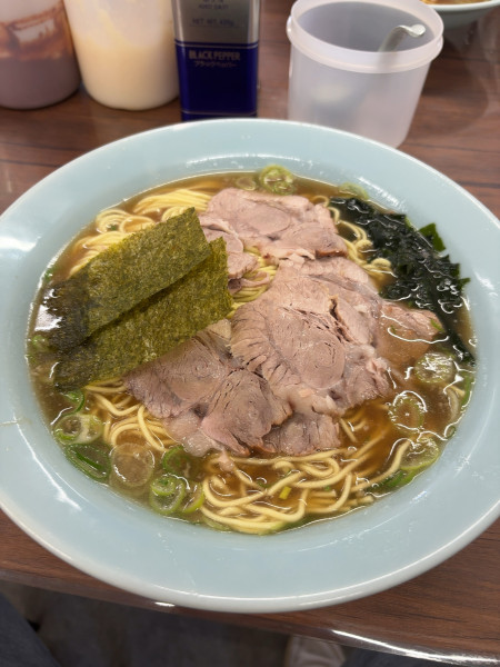 「チャーシュー麺 大盛」@ラーメンショップ 当麻店の写真