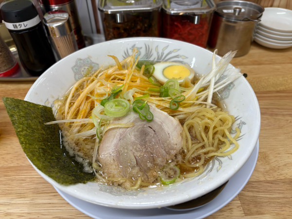 「ネギラーメン890円」@らーめん 三水 つくば店の写真