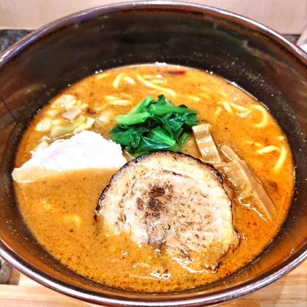 「辛味噌ラーメン（￥1,350）」@麺屋 梅ノ木 蒲田店の写真