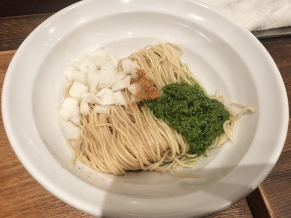 「ニラの和え玉　350円」@NIBOSHIMANIAの写真