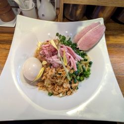 【限定】鴨油そば(醤油)＋味玉