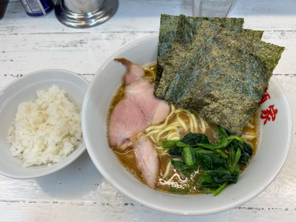 「ラーメン並 ライス小」@二代目 谷瀬家の写真