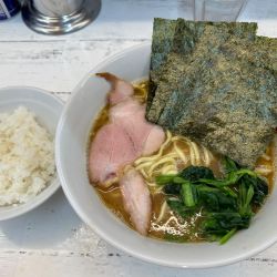 ラーメン並　ライス小