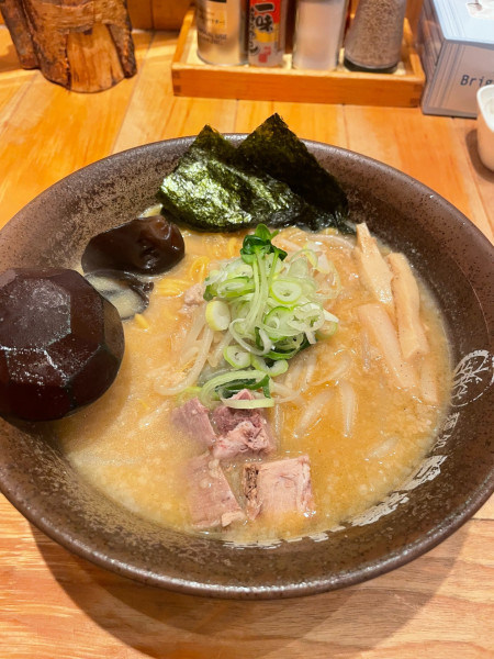 「味噌らーめん」@白樺山荘 北海道ラーメン道場店の写真