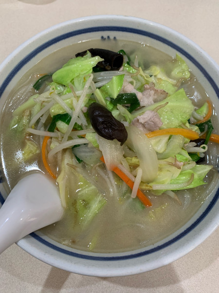 「タンメン(塩味)」@せきぐちラーメン 末広店の写真