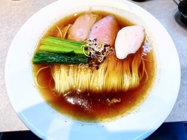 「山椒生姜ラーメン」@BIRI BIRI CRUSH MENの写真