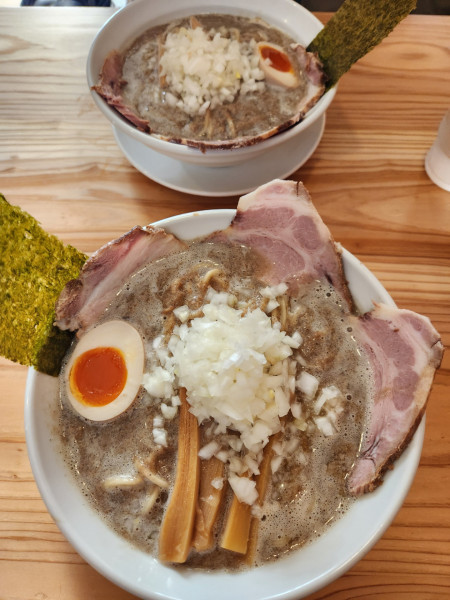 「煮干どろそば」@煮干そば とみ田の写真