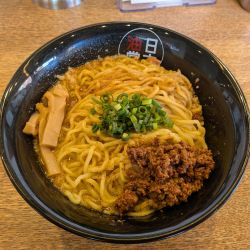 味噌油そぼ、大盛