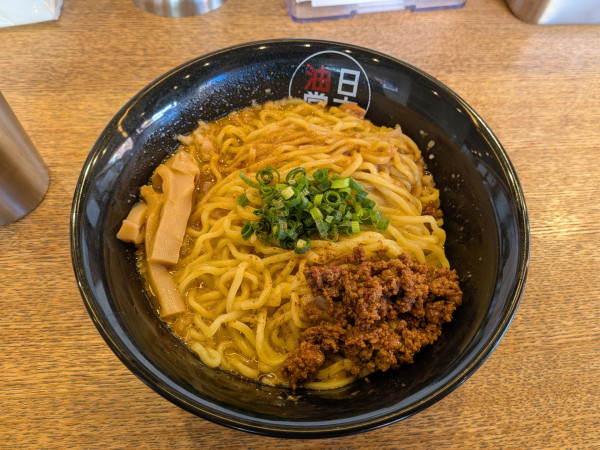 「味噌油そぼ、大盛」@日本油党 町田支部の写真