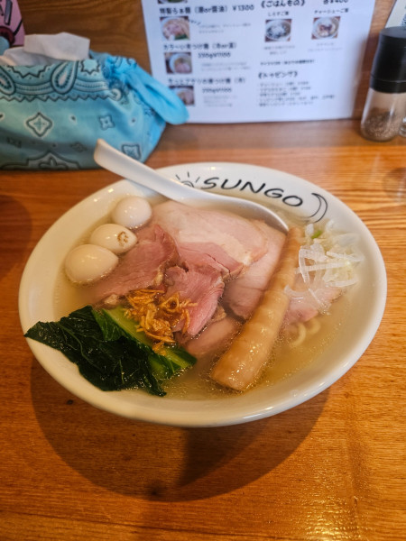 「特製らぁ麺 潮」@らぁ麺 SUNGOの写真