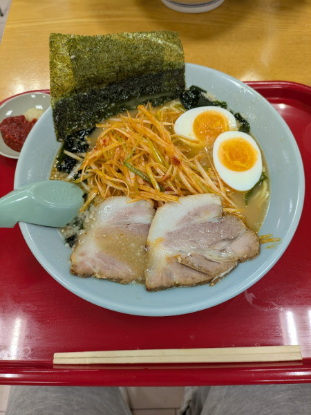 「特製辛ネギラーメン」@ラーメンショップ ○化 ユアエルム成田店の写真