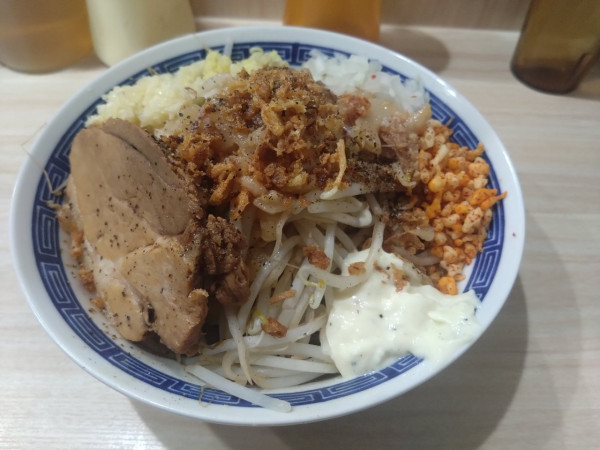 「まぜそば200g」@ラーメン天下の大将軍の写真