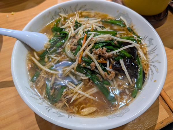 「モヤシソバ」@かおたんラーメン 赤坂店の写真