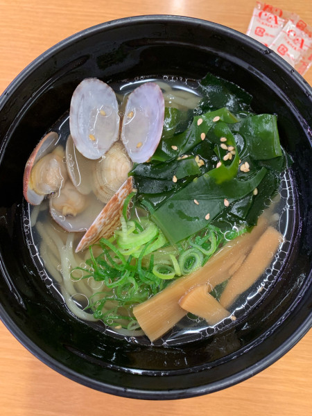 「スシロー貝塩ラーメン」@スシロー 柏店の写真