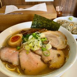 とく醤油ジャンキー（中盛）¥1,150＋シメごはん小¥170