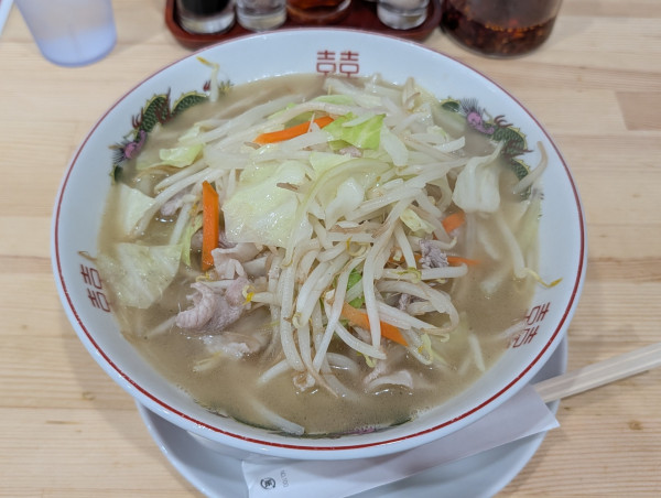 「タンメン大盛り」@赤坂ランランの写真